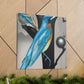 "Bluebird of Surrealism" - Canvas