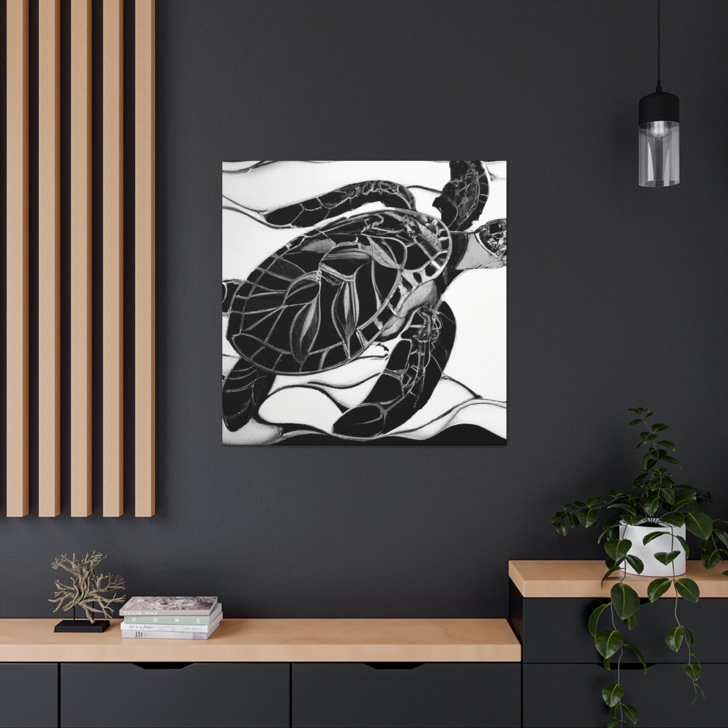 Sea Turtle Dreamscape - Canvas