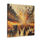 "Mystical Twilight Bazaar" - Canvas