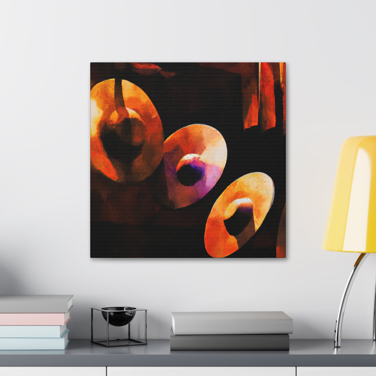 "Cymbal Symphony Illumination" - Canvas