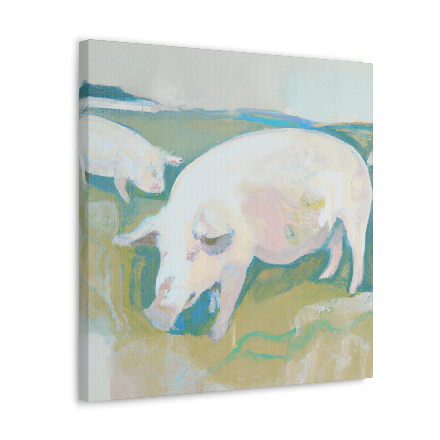 "Pig in Expressionism" - Canvas