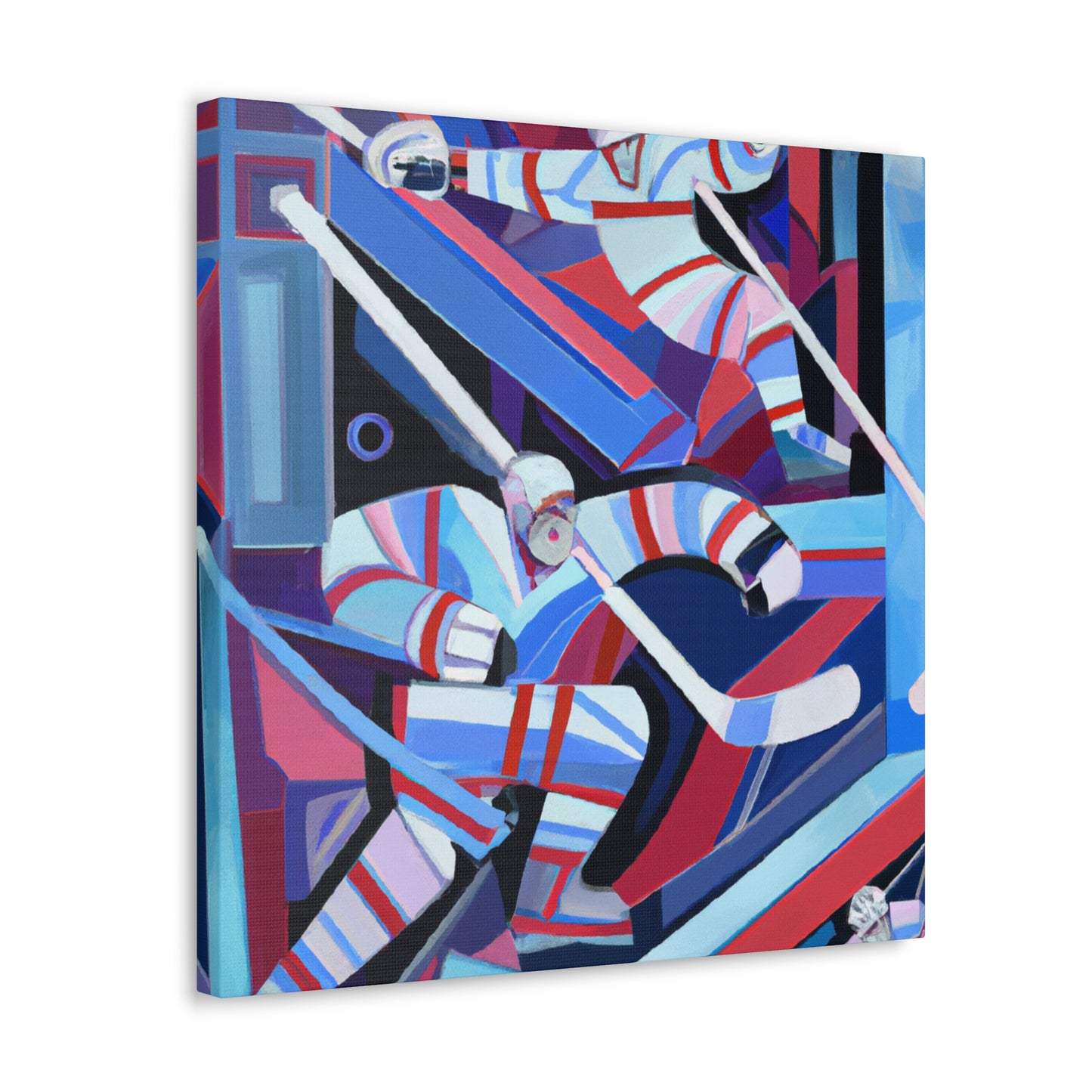 "Hockey's Art Deco" - Canvas