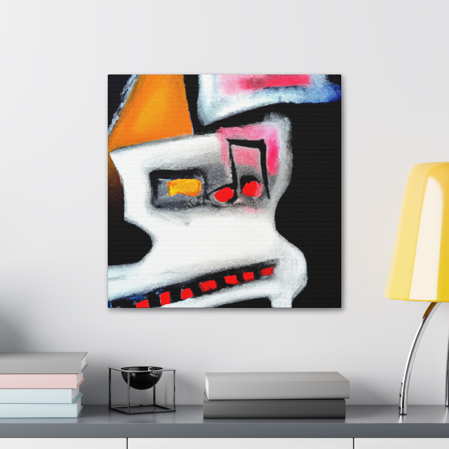 "Piano Performance Abstraction" - Canvas