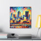 "Urban Symphony Unveiled" - Canvas