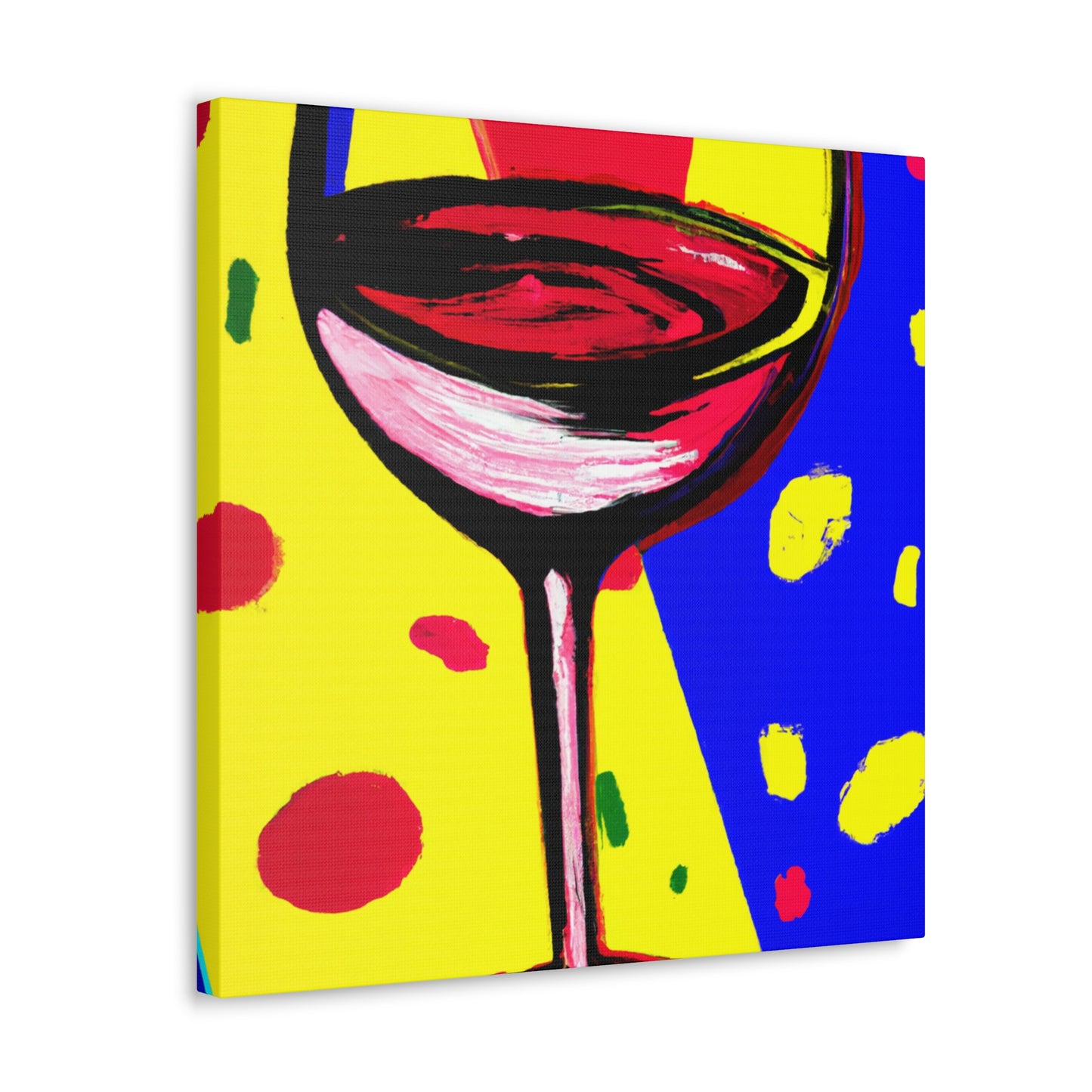 "Glassful of Glee" - Canvas