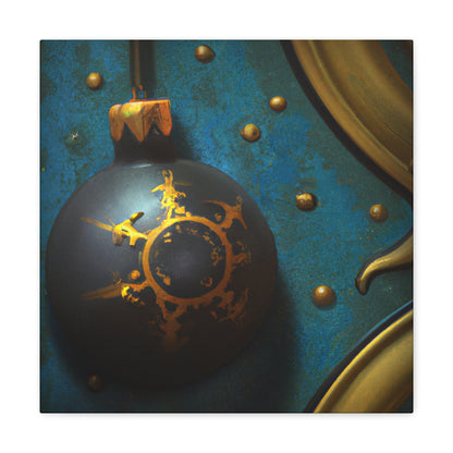 Steampunk Christmas Baubles - Canvas