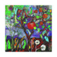 "Apple Tree Abstraction" - Canvas