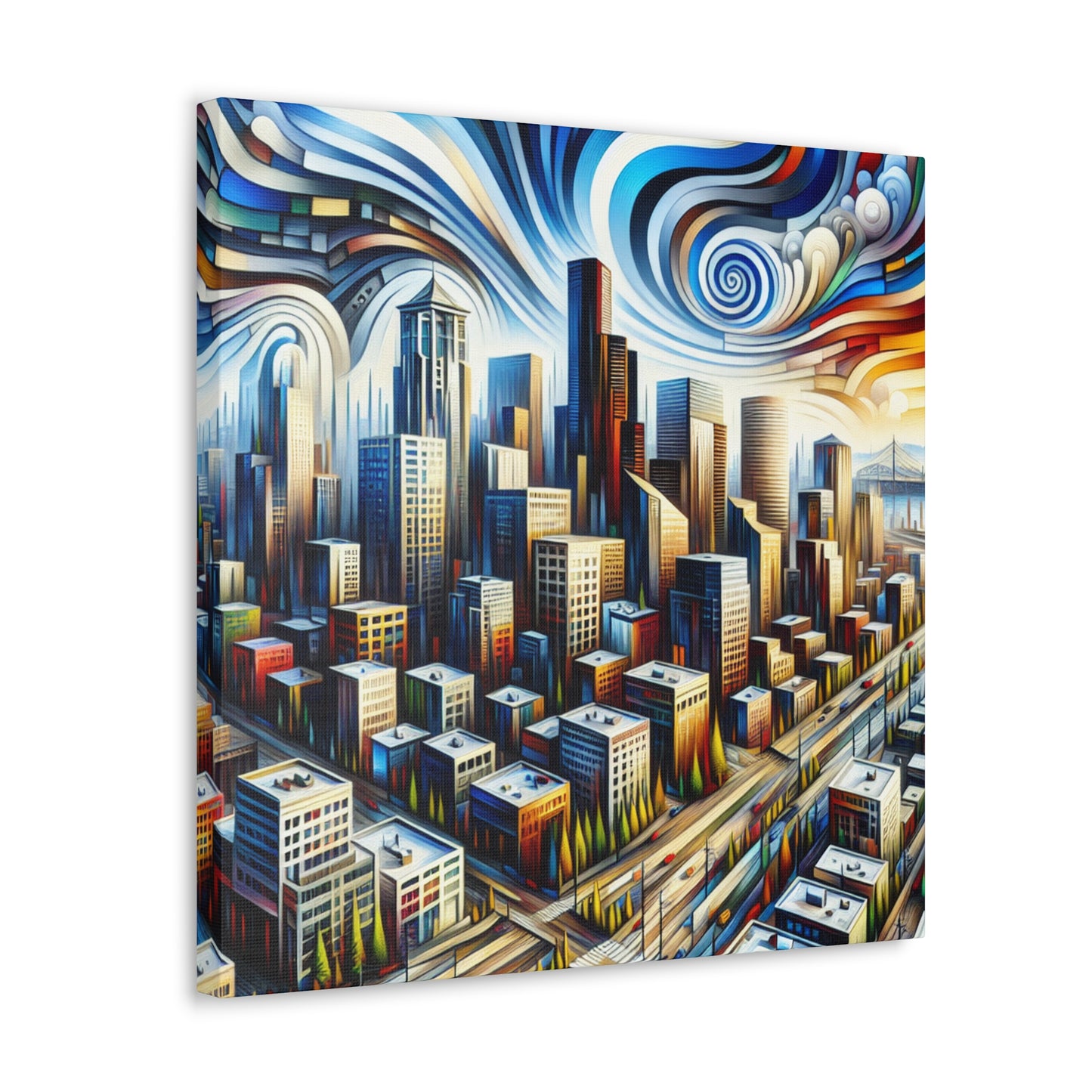 Emerald City Reverie - Canvas