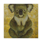 Koala on Eucalyptus Tree - Canvas