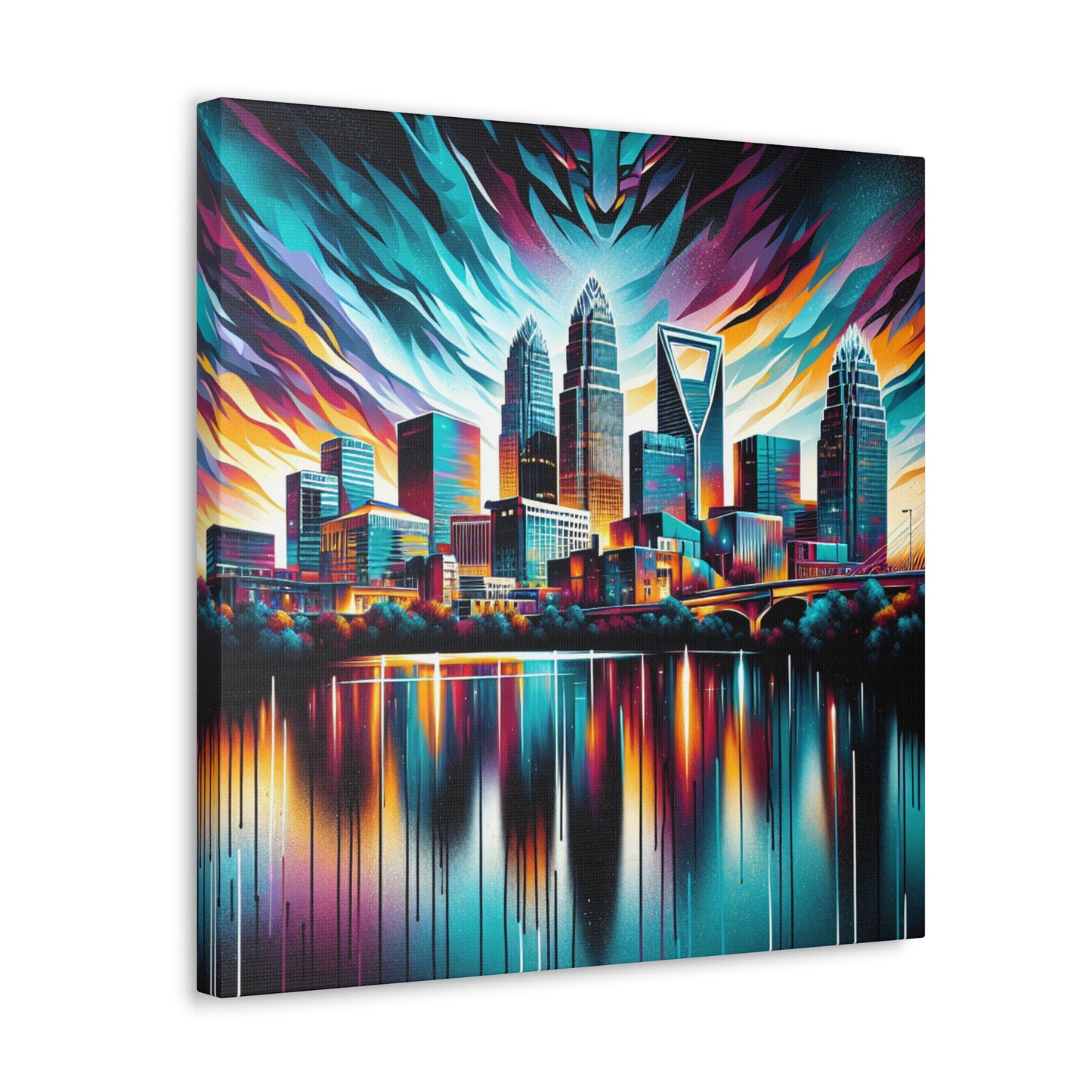 Queen City Mural Majesty - Canvas