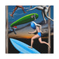 Surfing the Surrealism - Canvas