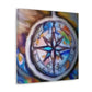 "Compass in Abstraction" - Canvas