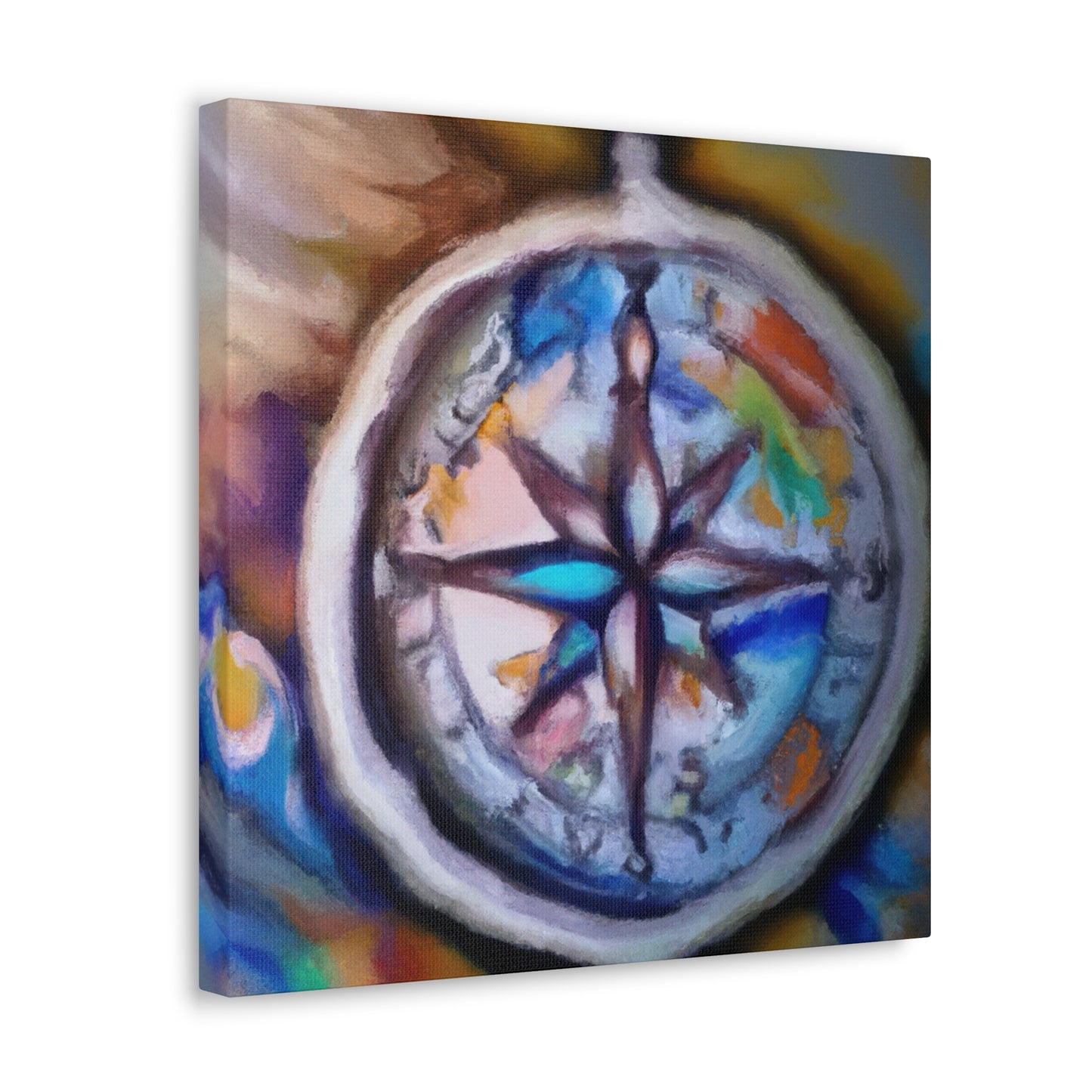 "Compass in Abstraction" - Canvas