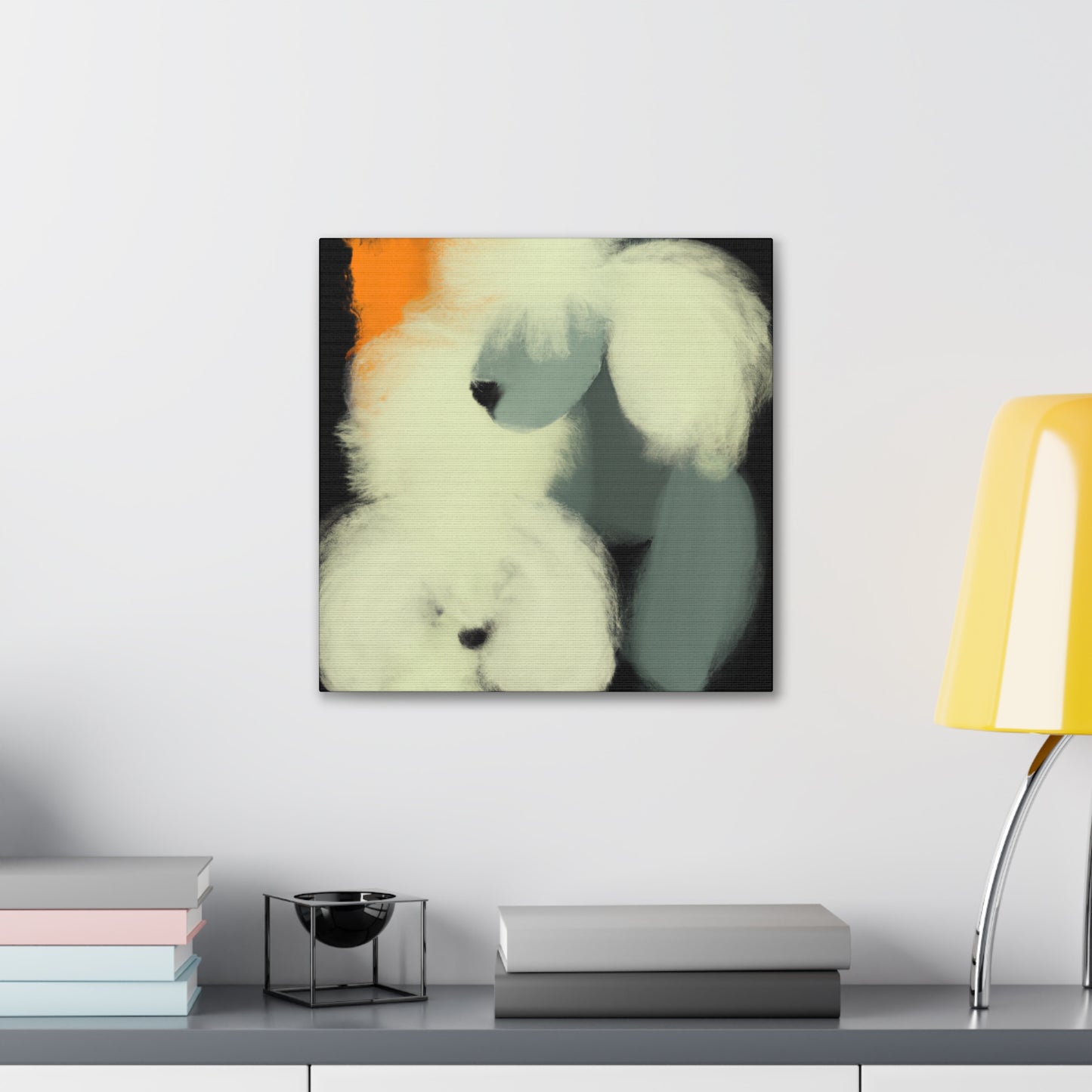 "Poodle in Abstraction" - Canvas