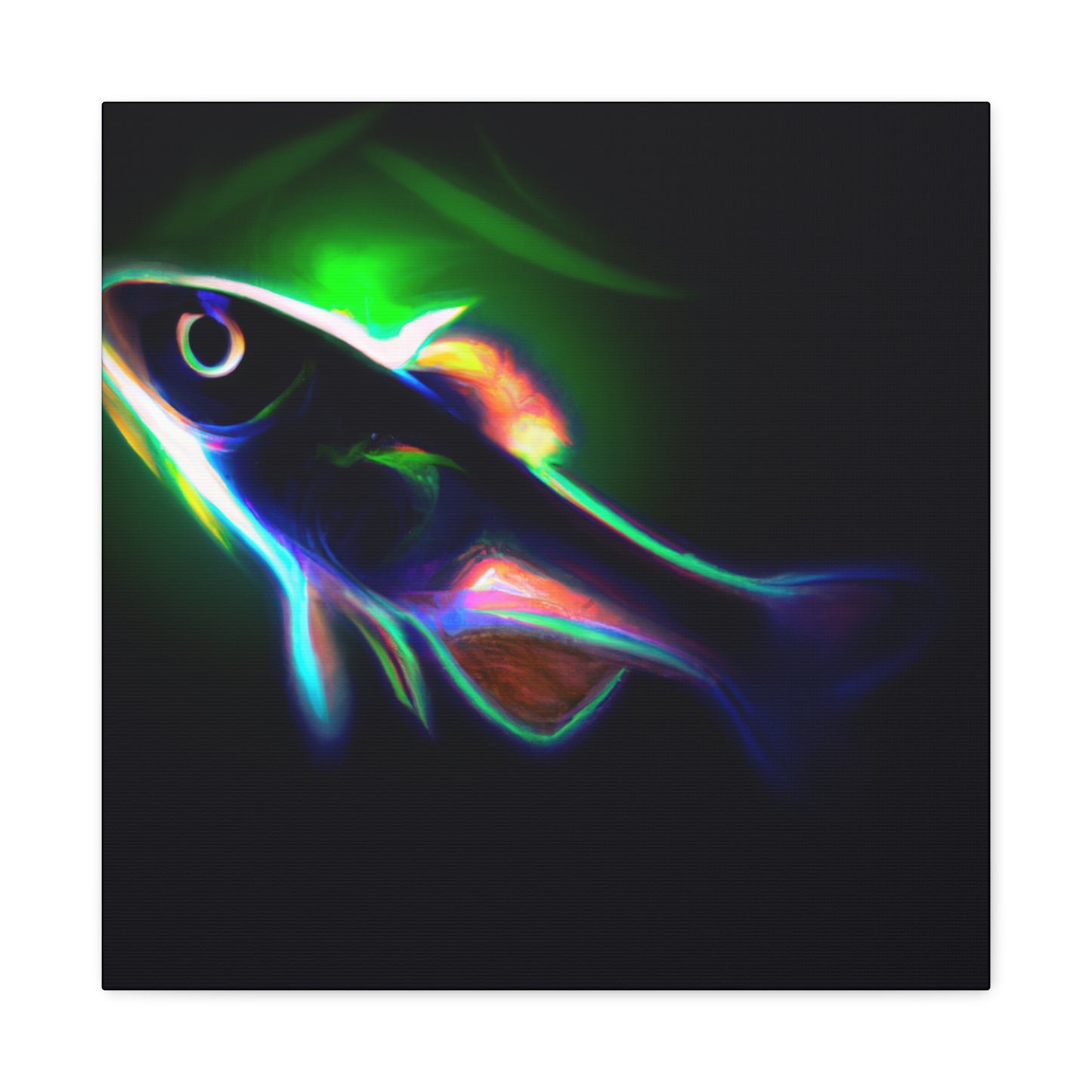 Neon Tetras Celestial Dance - Canvas