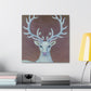 "Glorious Reindeer Sighting" - Canvas