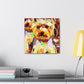 "Yorkshire Dog Grandeur" - Canvas