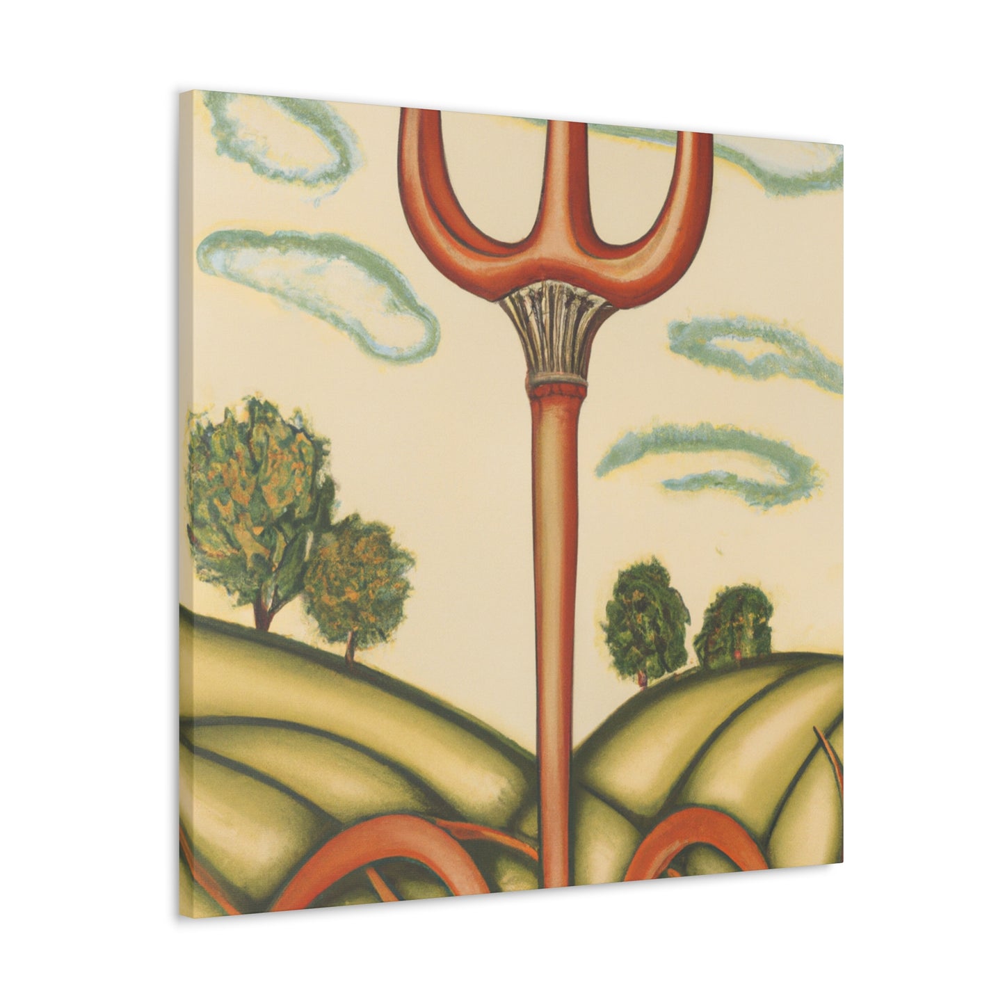 Pitchfork in Rococo - Canvas