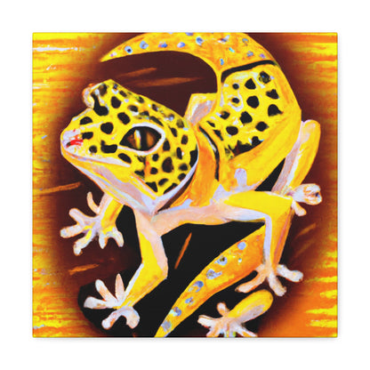 Leopard Gecko Deco. - Canvas