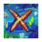 "Starfish in Expressionism" - Canvas