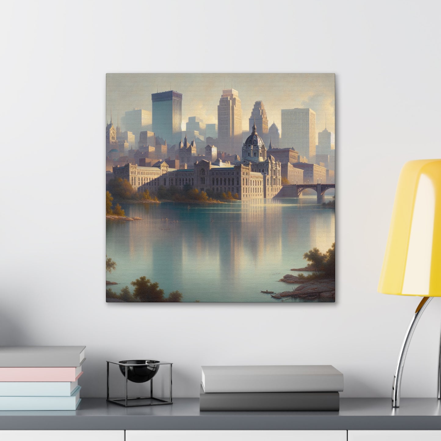 "City of Northern Bliss" - Canvas