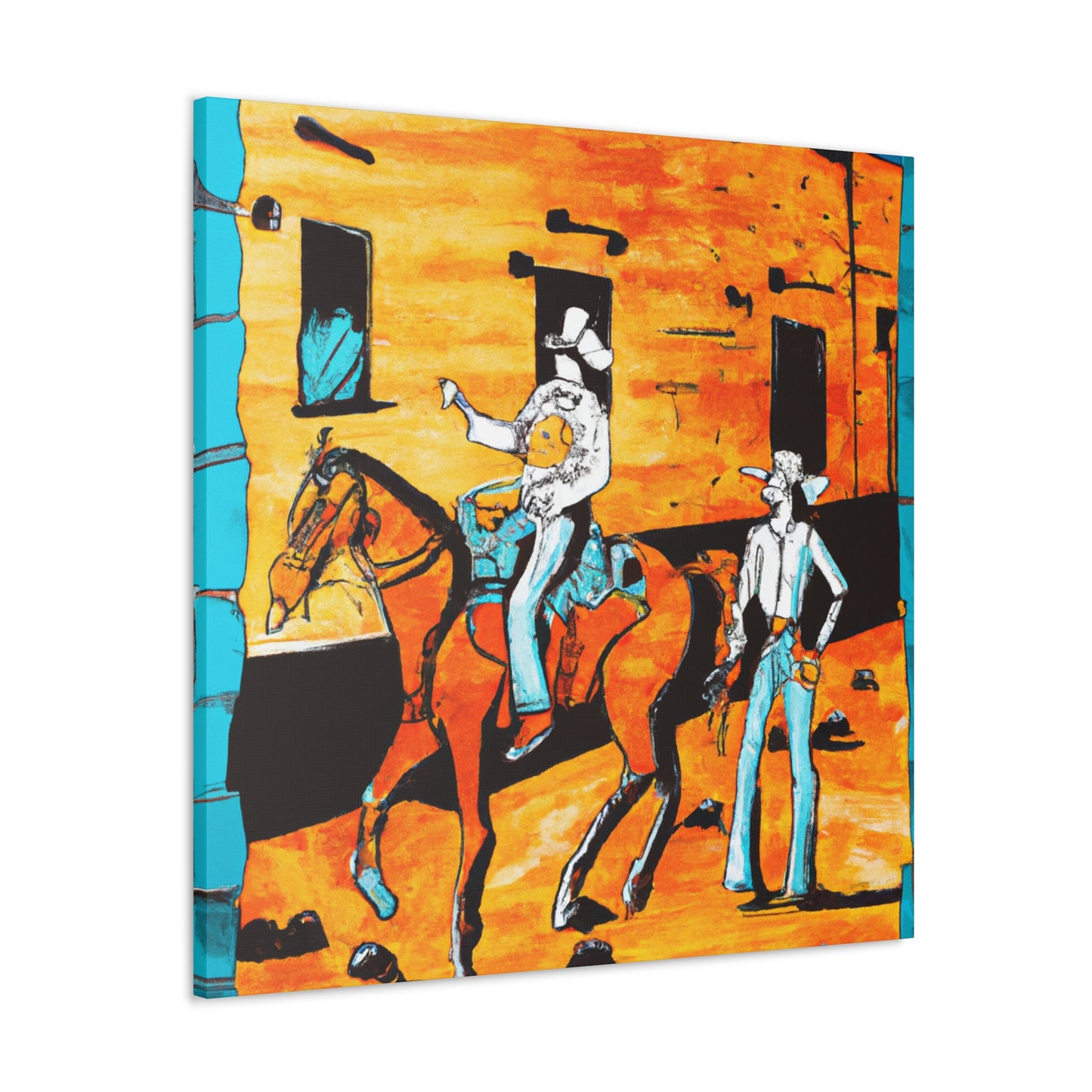 Rodeo Western Epic - Canvas