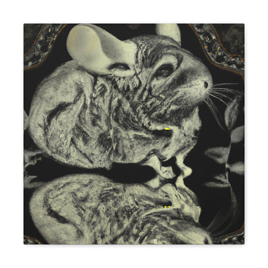 Chinchilla in Moonlight - Canvas