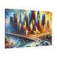 "Enigmatic L.A. Reverie" - Canvas