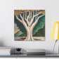 Gilded Beech Galaxy - Canvas