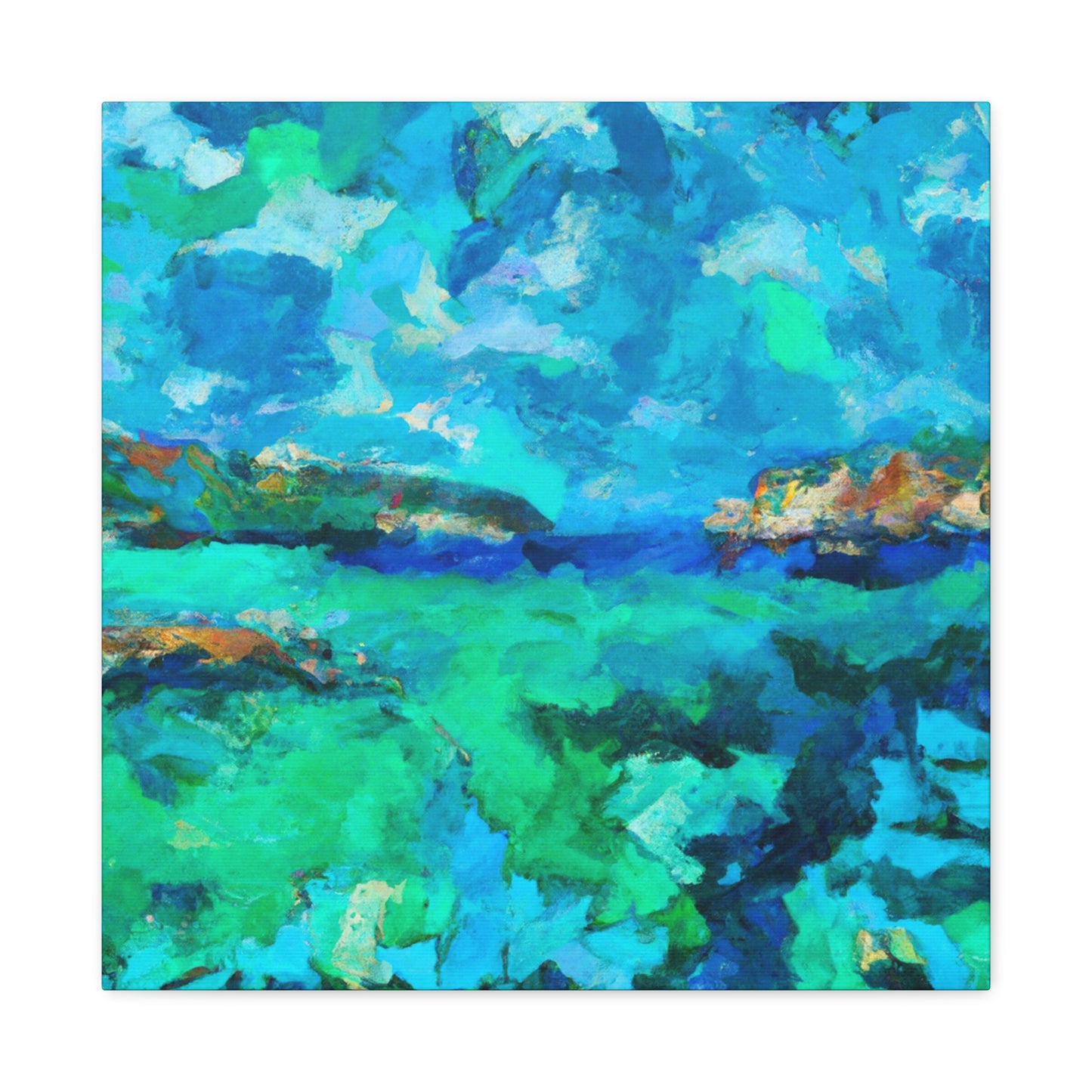 "Beaches of Impressionism" - Canvas