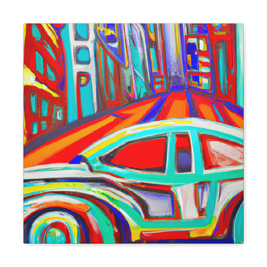 "Car in the Roaring Twenties" - Canvas