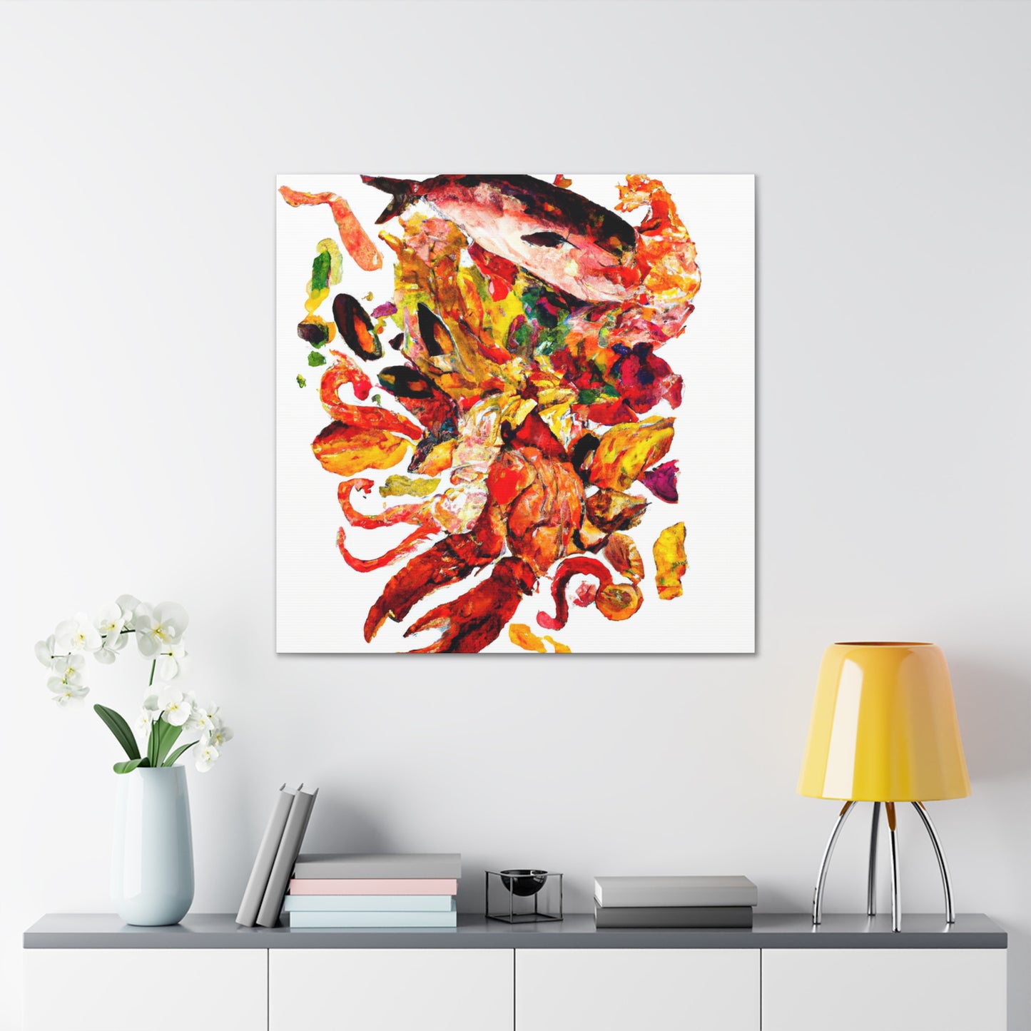 Seafood at Sunrise - Canvas