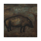 "Warthog in Turbulence" - Canvas