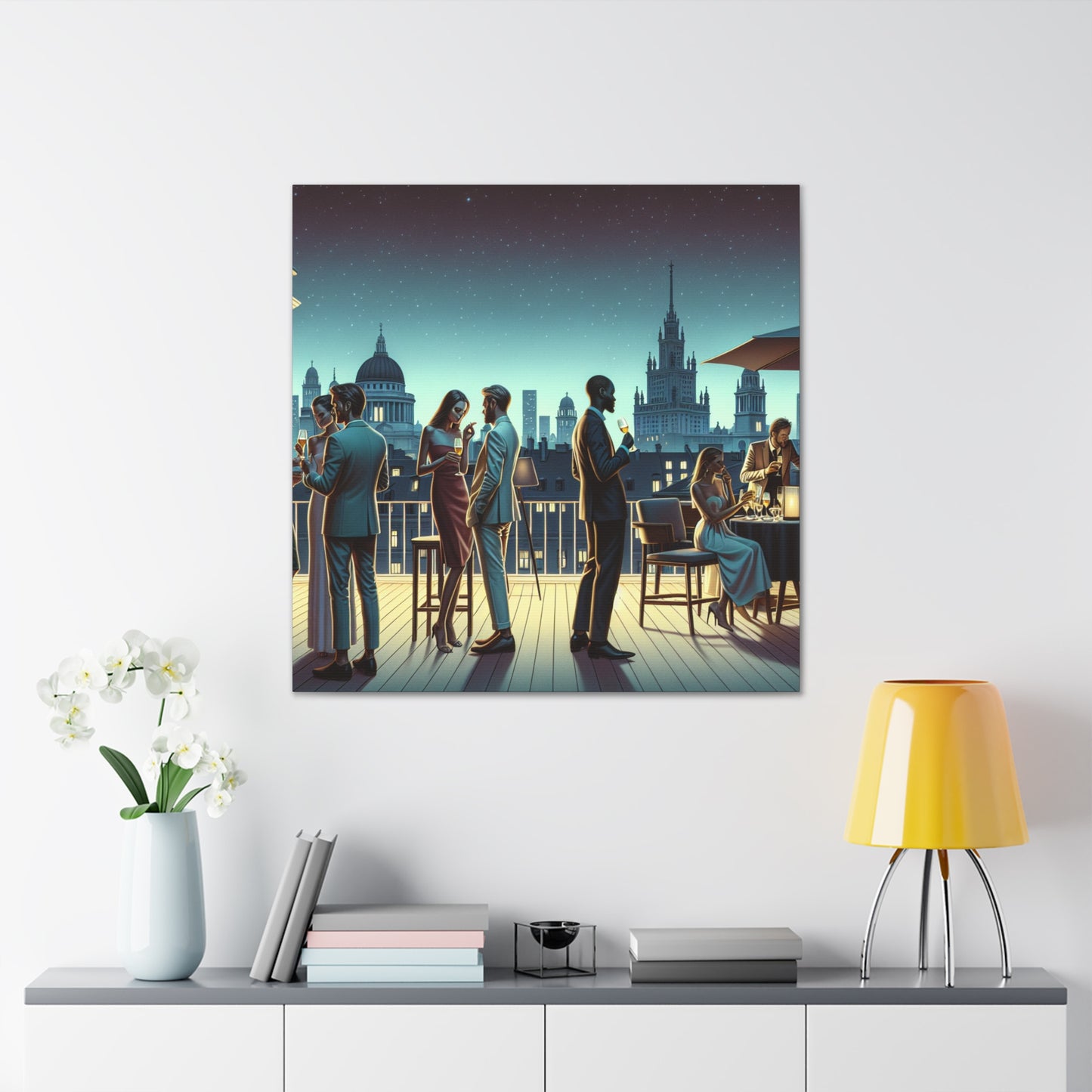 "Vivid Urban Soirées" - Canvas