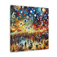 Joyful Celebrations in Motion - Canvas