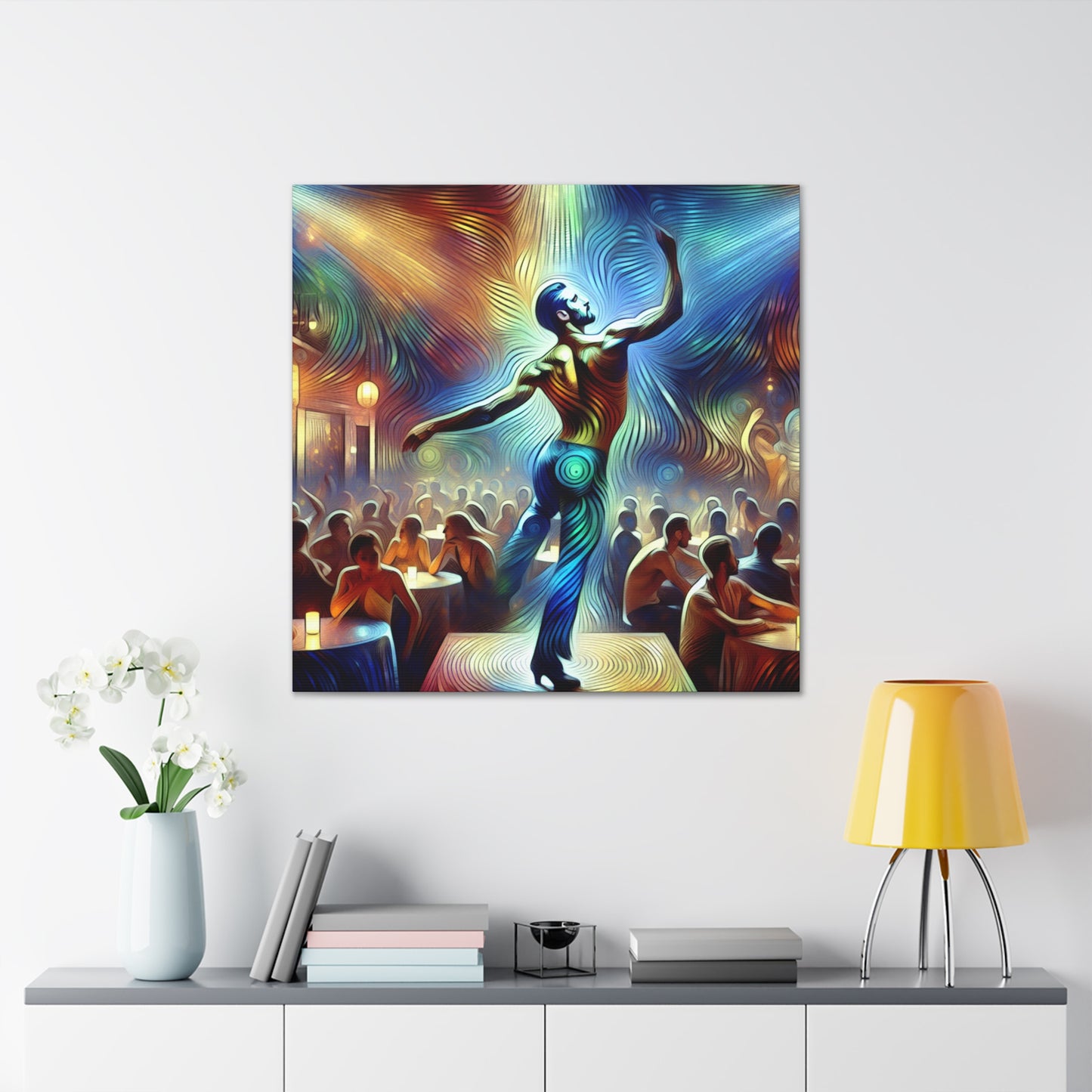 Ethereal Rhythmic Motion - Canvas