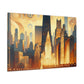 "Enchanted Urban Elegance" - Canvas