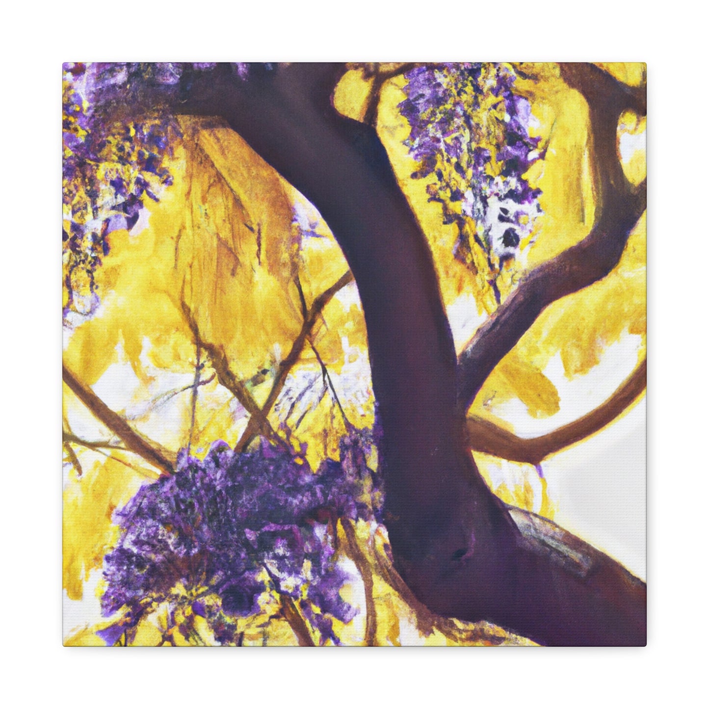 Jacaranda Dreamscape. - Canvas