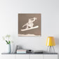 "Snow Boarding Rococo Style" - Canvas