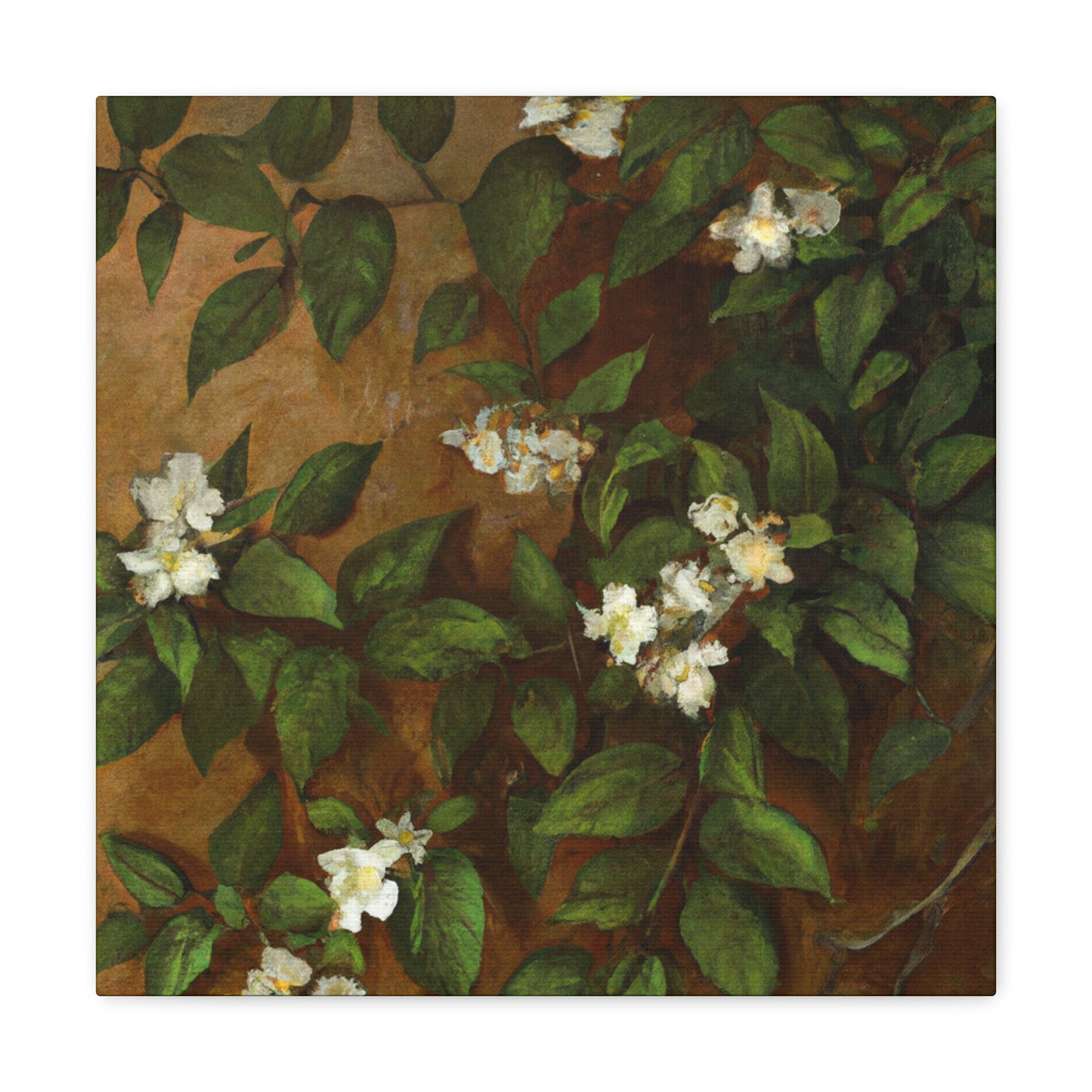 "Gardenia of the Renaissance" - Canvas