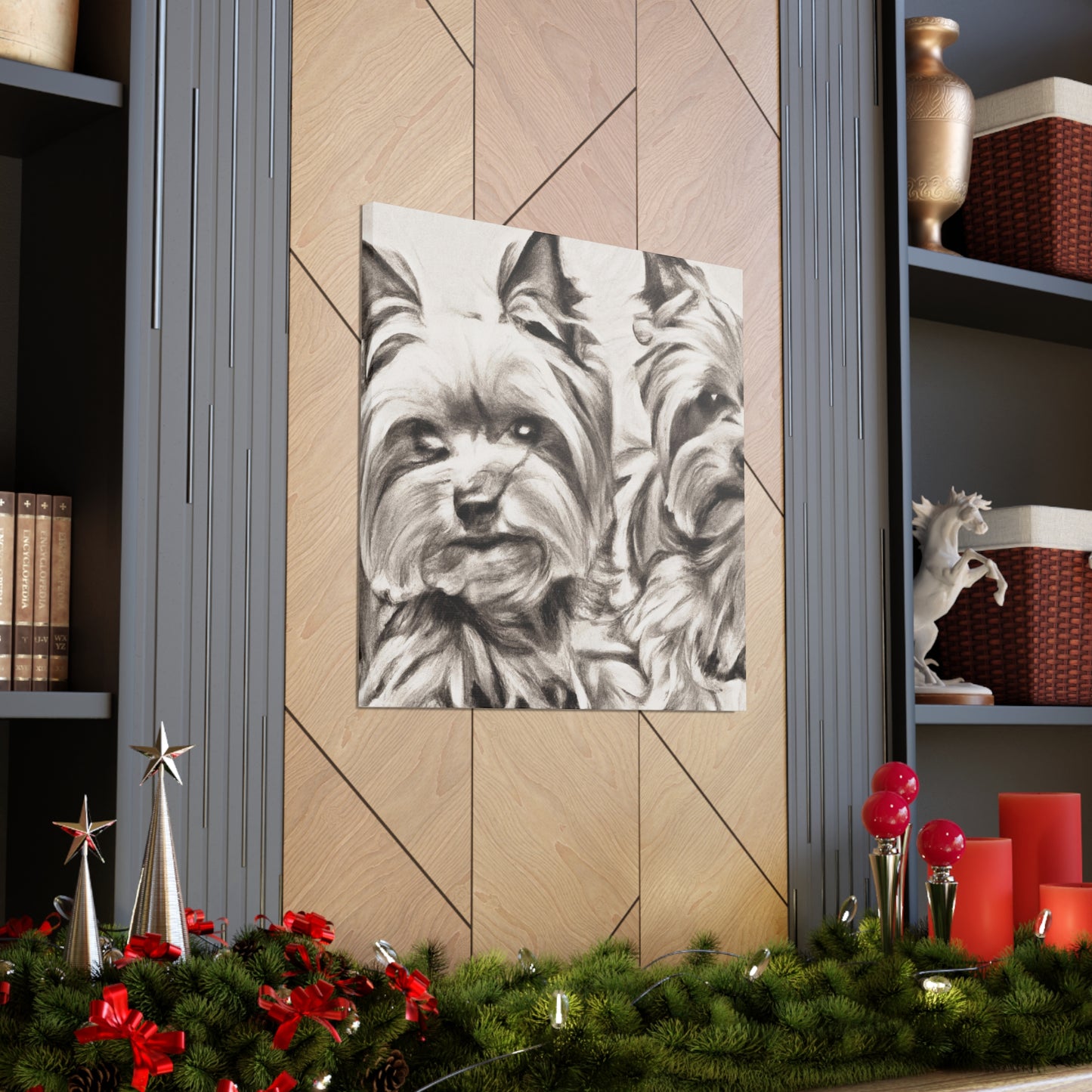 Yorkshire Terrier Majesty - Canvas