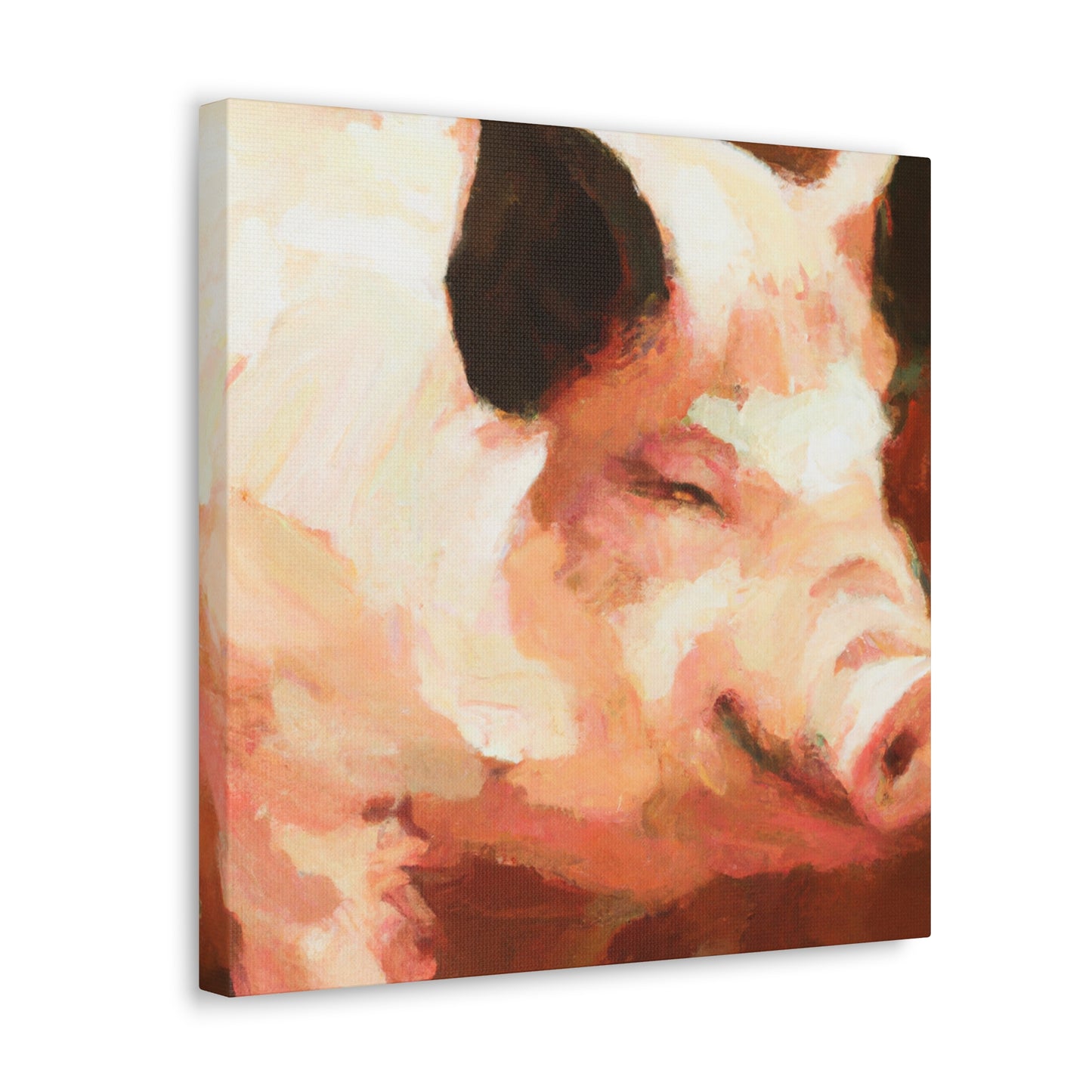 Pig with Characteristic - Canvas