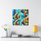 Rainbow Fish Dreamsscape - Canvas