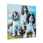 English Springer Dreams - Canvas