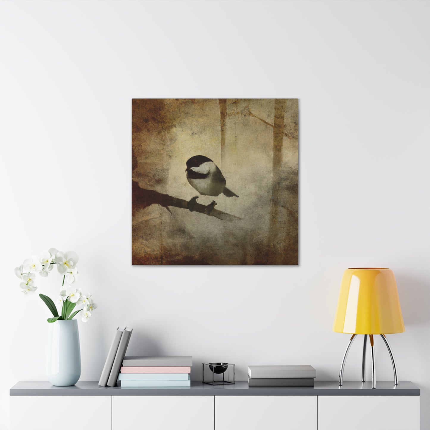 Chickadee's Surreal Journey - Canvas