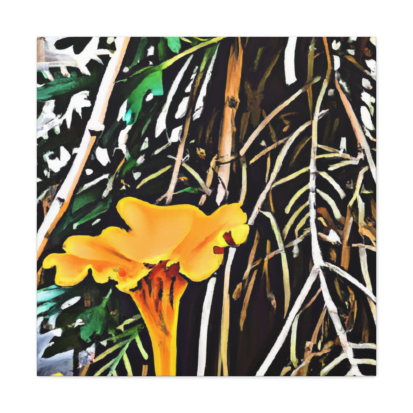 Chanterelle Street Mural - Canvas