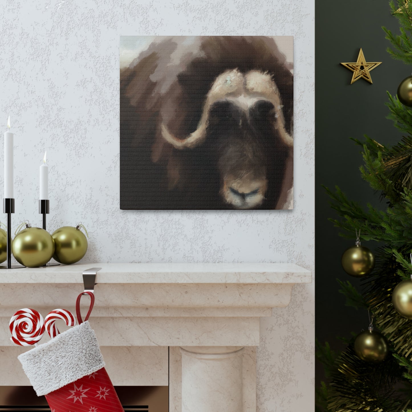 Musk Ox Majesty - Canvas