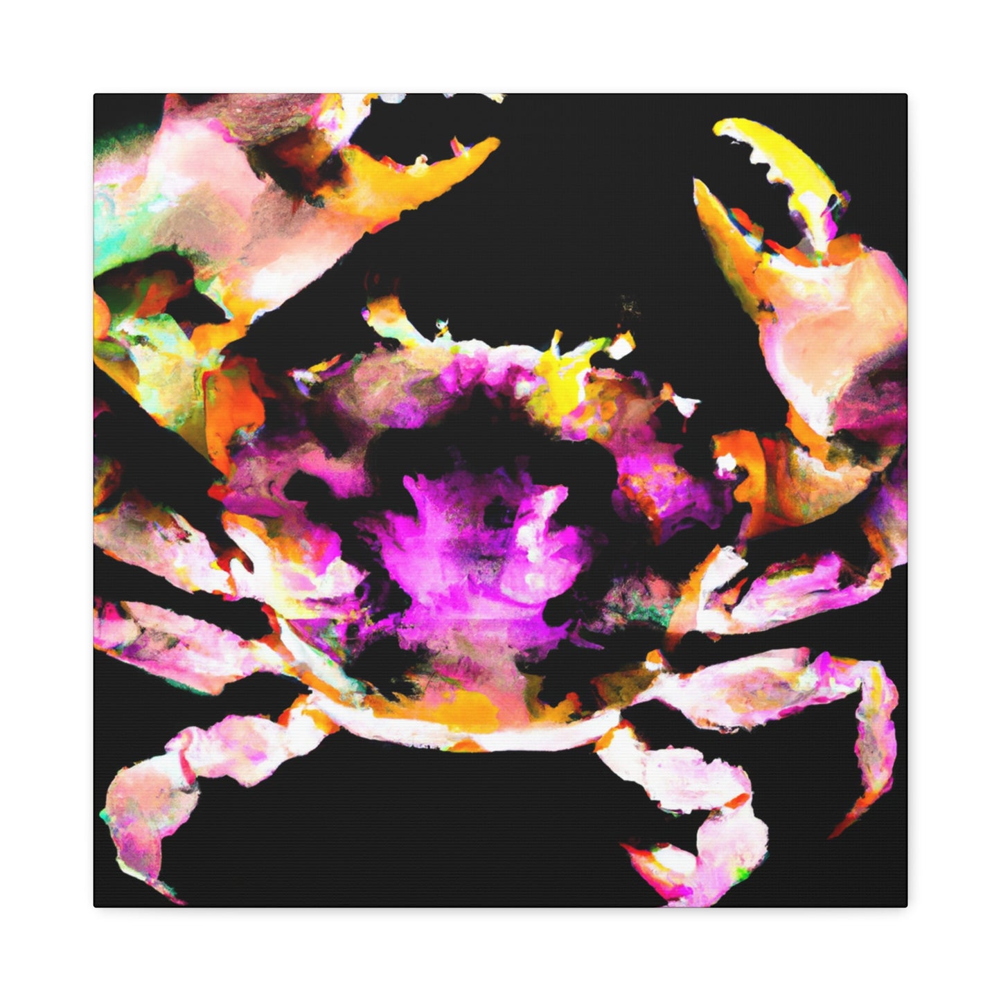 Crab's Colorful Dance - Canvas