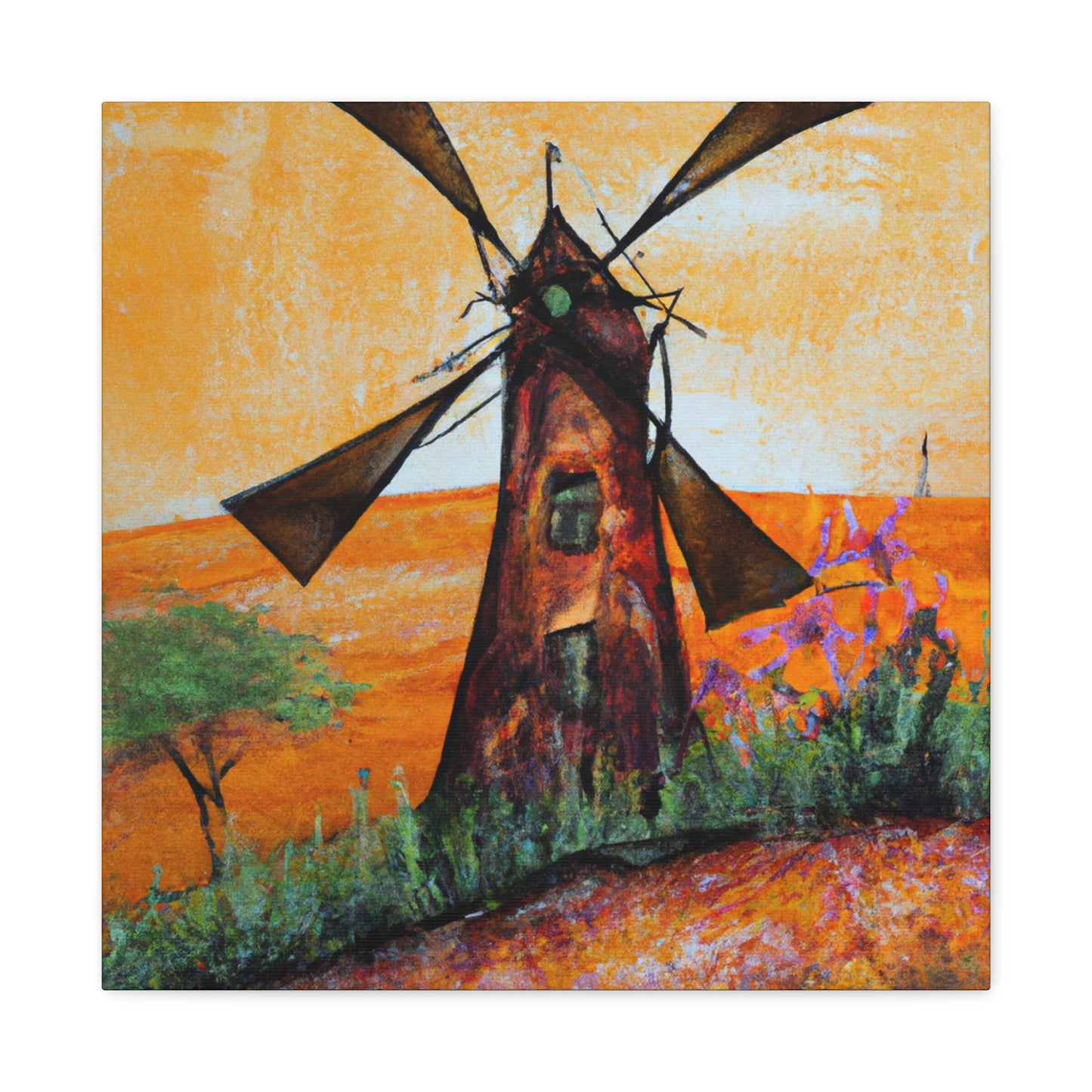 "Windmill: Dreamscape" - Canvas