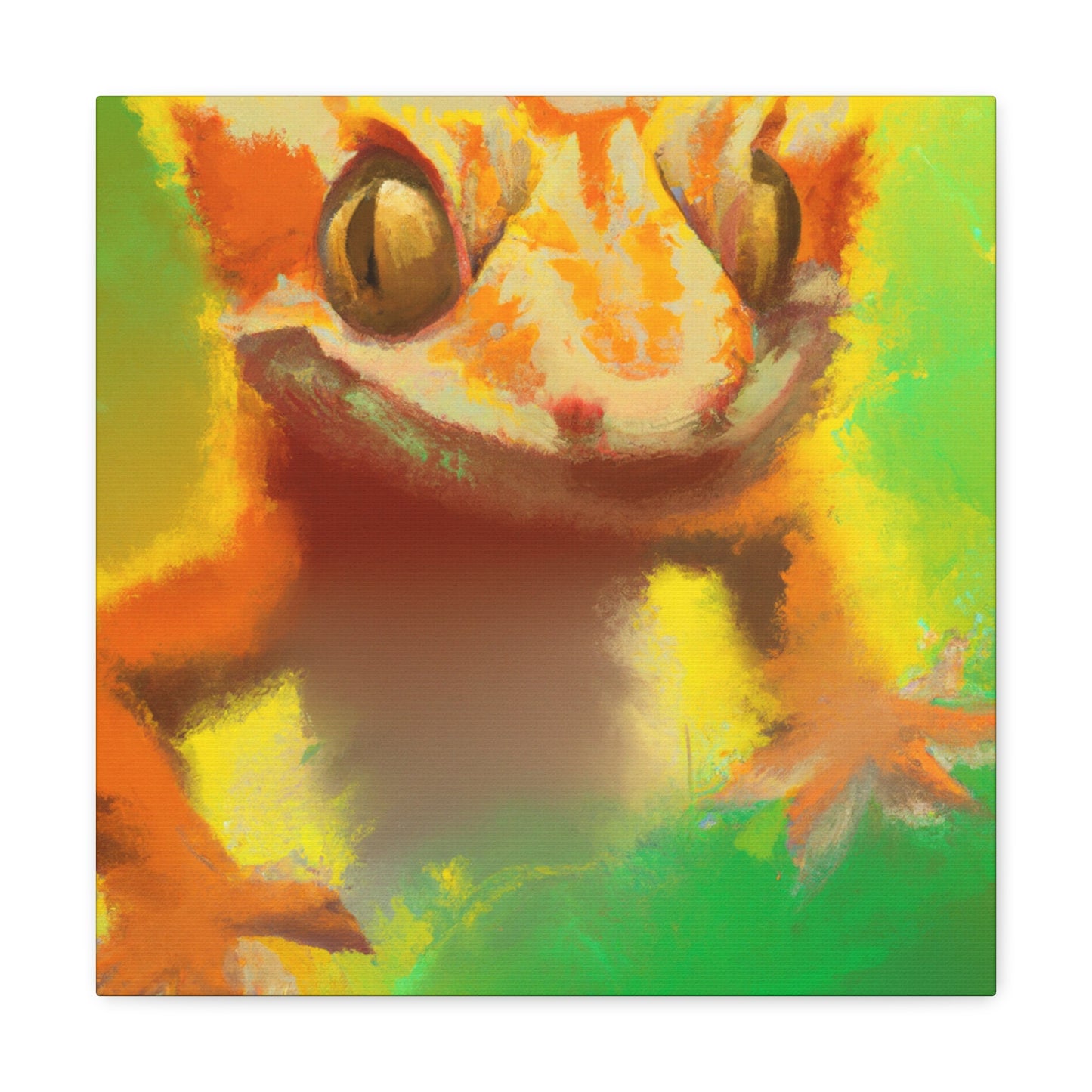 Crested Gecko Hues - Canvas